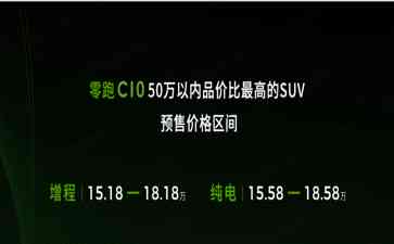 《零跑C10正式开启预售 六大领域技术成果首次亮相》
   2024年的零跑全域自研开放日，真是掀起了车市的一股小小的狂