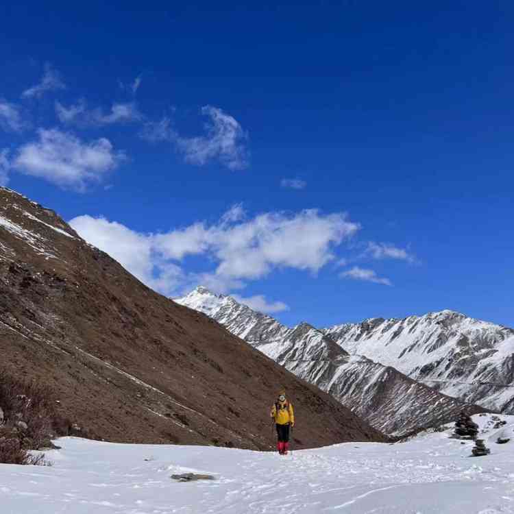  风雪征途，攀登人生